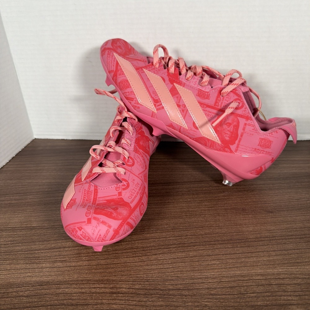 Size M8/W9- Adidas Adizero Electric II Currency Men's Football Cleats JQ3979 NEW